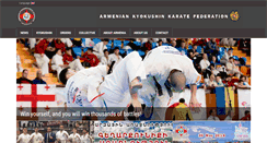 Desktop Screenshot of kyokushin.am