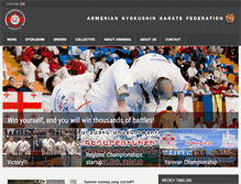 Tablet Screenshot of kyokushin.am